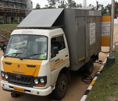 Transformer oil Filtration and servicing Mobile Vehicle